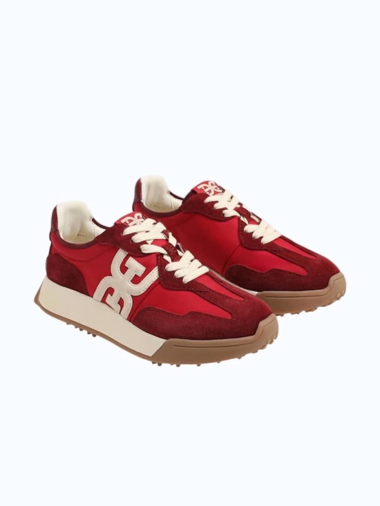 Sam Edelman Shoes - Sam Edelman Scarlet Suede Langley Sneakers NWT